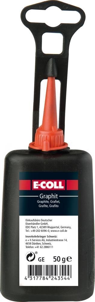 E-COLL Graphit 50g Flasche