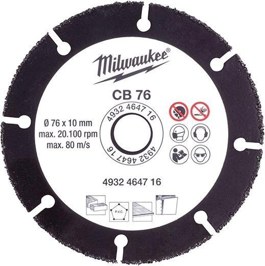 Milwaukee HM-Trennscheibe 76mm