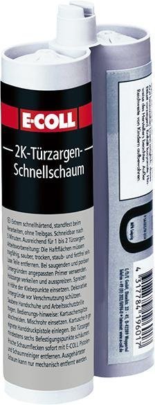 E-COLL 2K-Türzargen-Schnell- schaum 210ml (MDI)