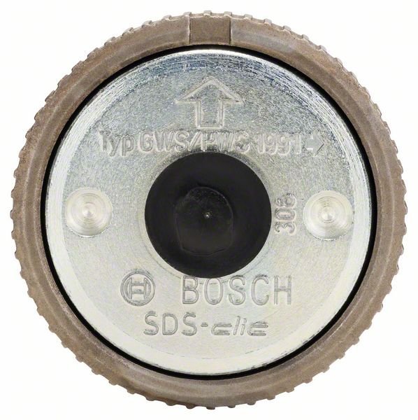 Bosch SDS clic Schnellspannmutter, 14 mm Dicke. Für kleine Winkelschleifer