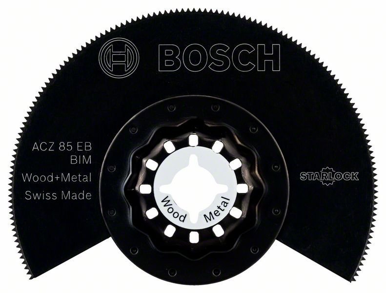 Bosch BIM Segmentsägeblatt ACZ 85 EB, Wood and Metal, 85 mm, 1er-Pack