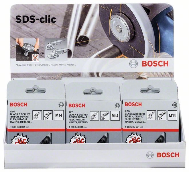 Bosch SDS clic-Schnellspannmutter, 13 mm Dicke. Für kleine Winkelschleifer