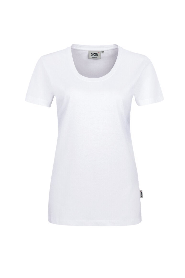 HAKRO Damen T-Shirt Classic 127 weiß, XS