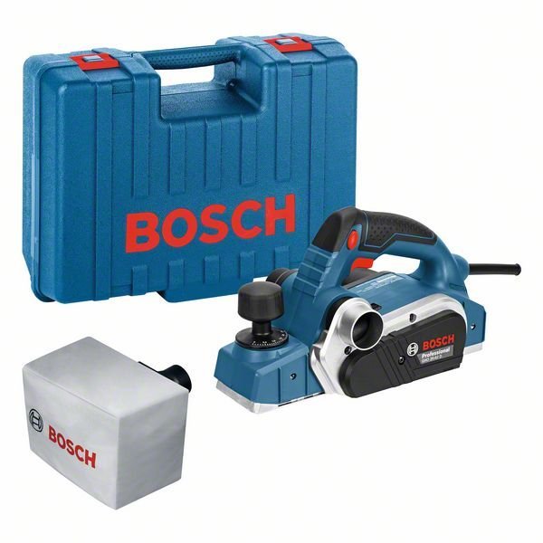 Bosch Hobel GHO 26-82 D mit Handwerkerkoffer