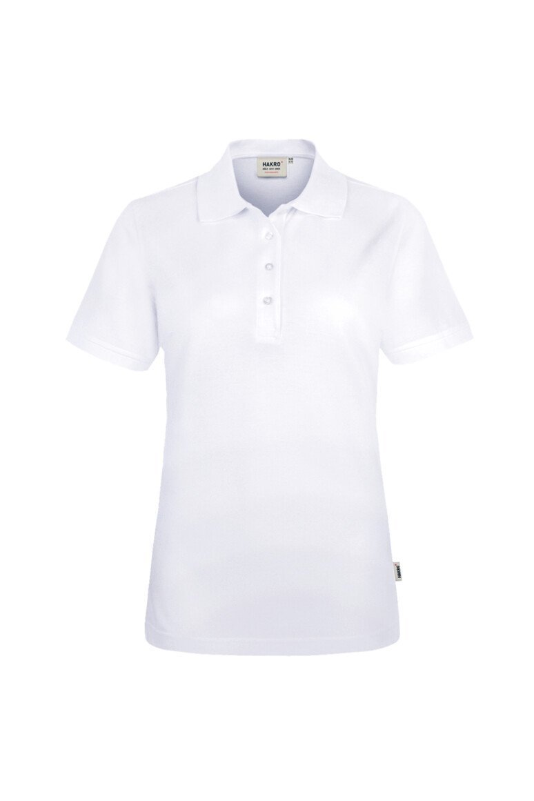 HAKRO Damen Poloshirt Mikralinar® 216 weiß, XS