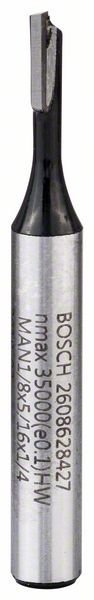 Bosch Nutfräser, 1/4 Zoll, D1 3,2 mm, L 7,7 mm, G 51 mm