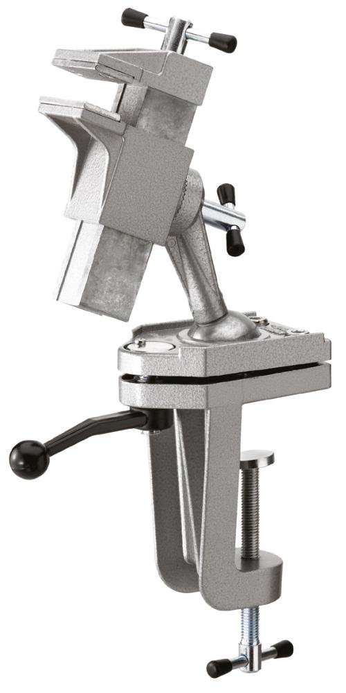 Unispann Dreh-Wendespanner zum Anklemmen an Werkbänke bis 80 mm Plattenstärke