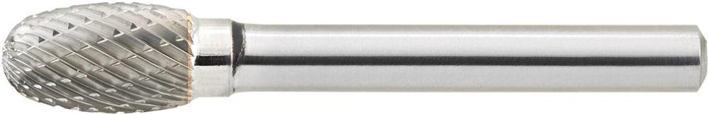 FORUM HM-Frässtift DIN 8032, mit 6-mm-Schaft, Tropfenform TRE, Zahnung C