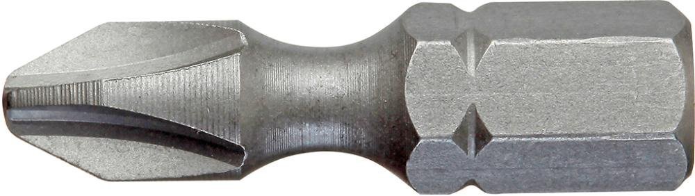 FORUM Bit, zähhart, mit Torsionsbereich, für Kreuzschlitz-Schrauben 1/4" PH, 25 mm lang,