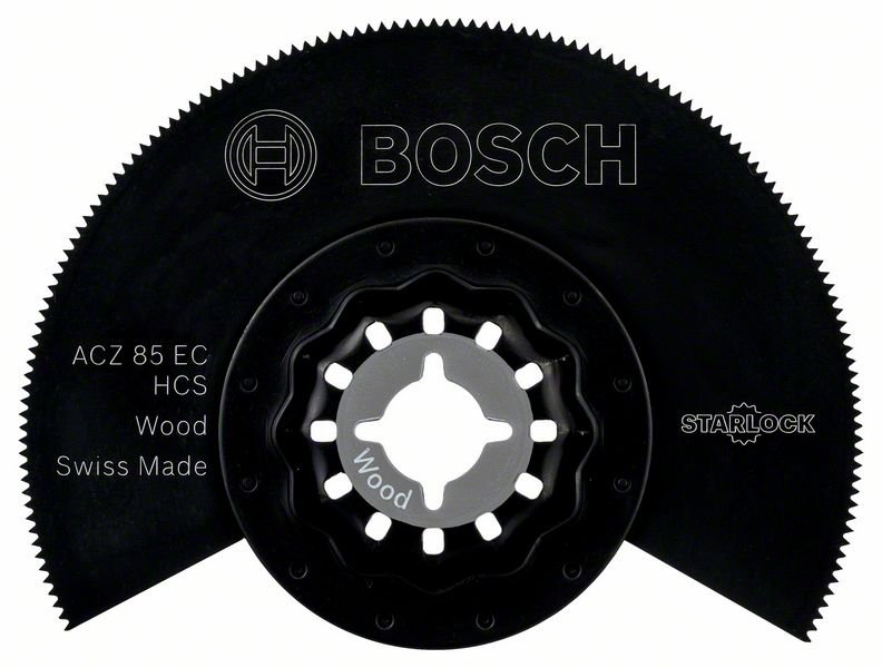 Bosch HCS Segmentsägeblatt ACZ 85 EC Wood, 85 mm, 1er-Pack