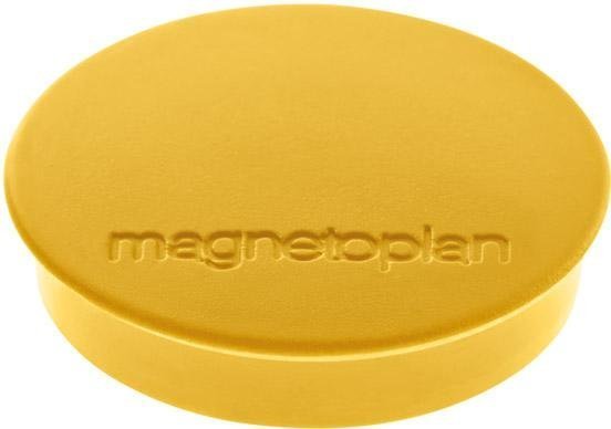 Holtz Magnet D30mm VE10 Haftkraft 700 g gelb