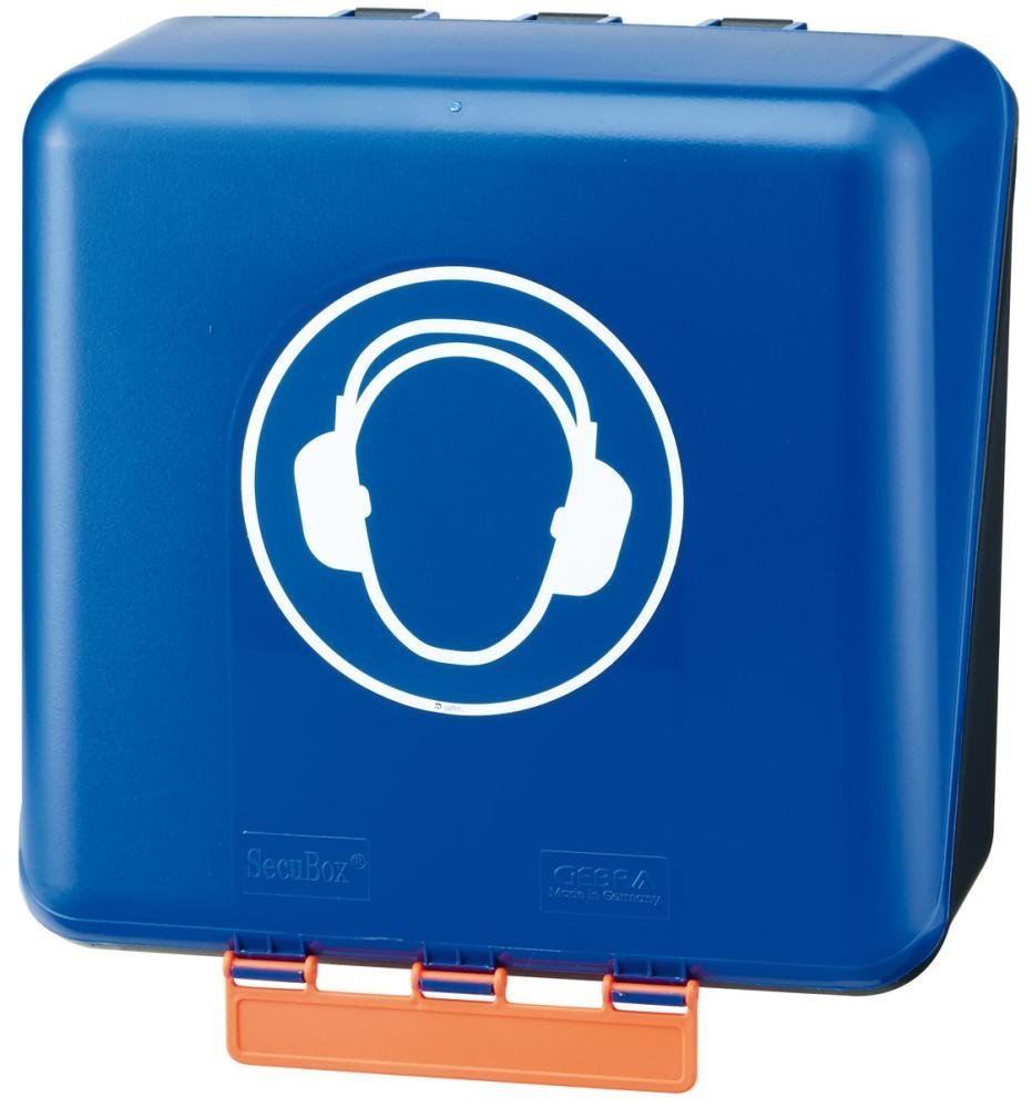 Gebra Aufb.Box SECU Midi Standard, f. Gehörschutz, blau