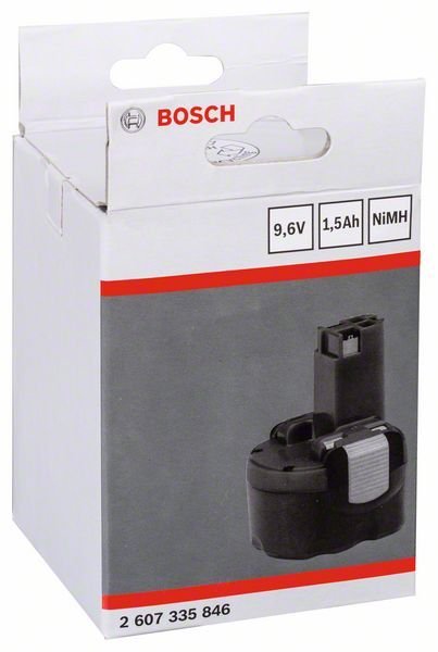 Bosch Akku NiMH 9,6 Volt, 1,5 Ah, O-Akkupack, LD