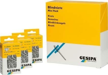 GESIPA Blindniet Mini Pack Alu/Stahl Standard