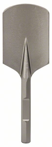 Bosch Spatmeißel mit 28-mm-Sechskantaufnahme, abgerundet, 400 x 135 mm