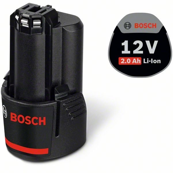 Bosch Akkupack GBA 12 Volt, 2.0 Ah