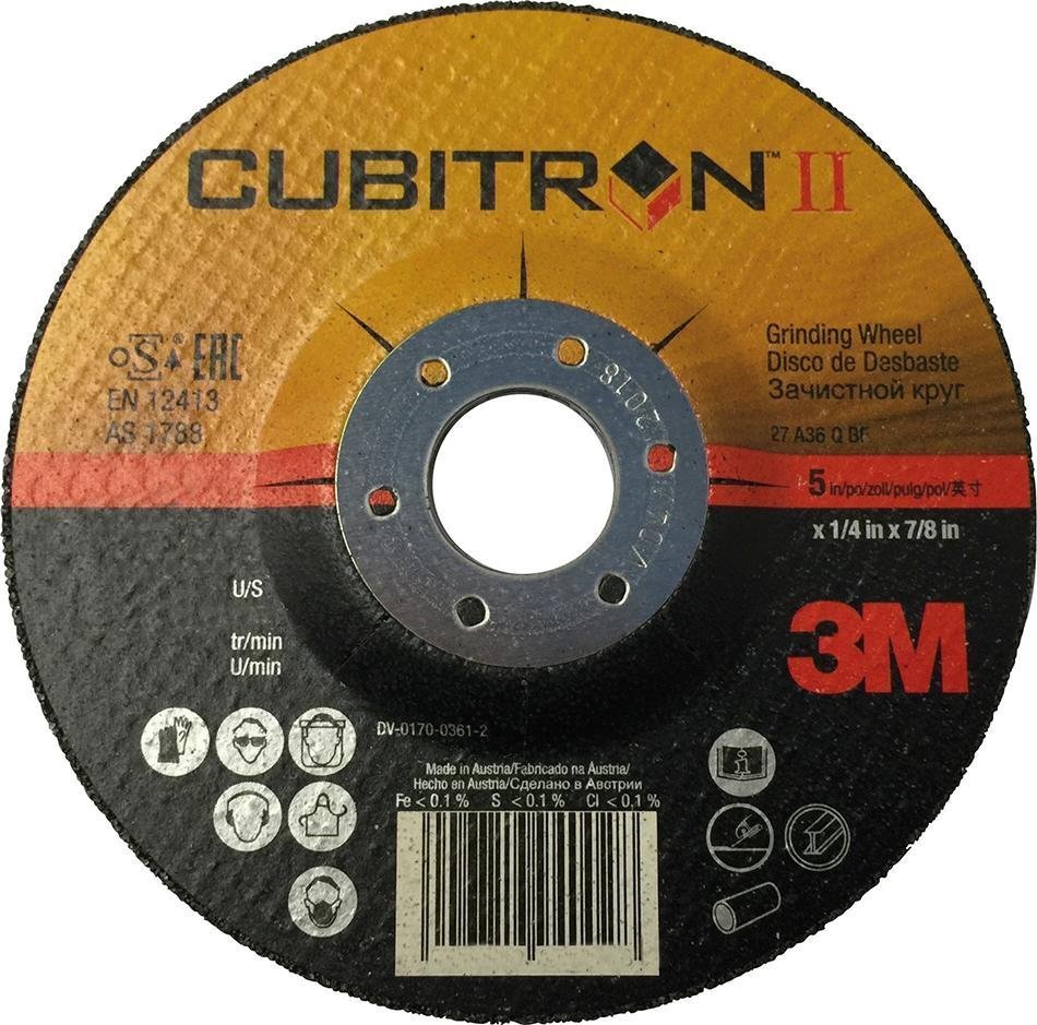 3M Schruppscheibe Cubitron™ II für die Stahl- und Edelstahlbearbeitung