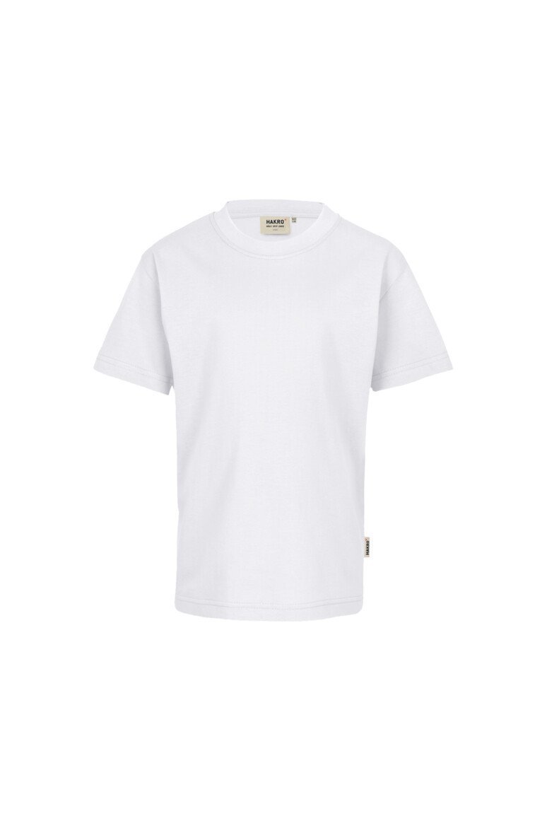 HAKRO Kinder T-Shirt Classic 210 weiß, 116