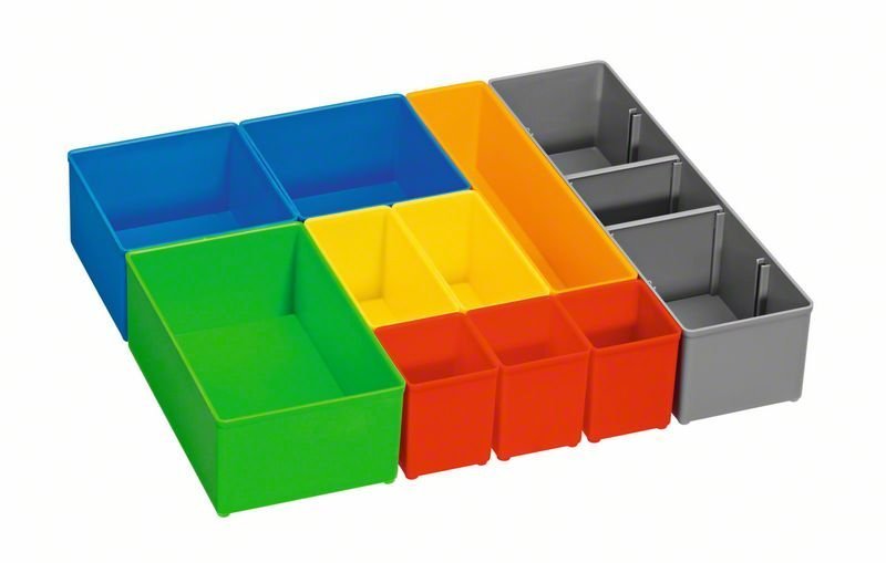 Bosch Boxen für Kleinteileaufbewahrung i-BOXX 72 inset box Set 10 Stück
