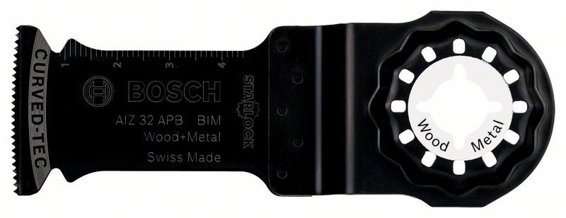 Bosch Tauchsägeblatt AIZ 32 APB Starlock BIM, Wood and Metal, 50 x 32 mm