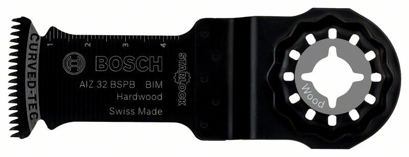 Bosch Tauchsägeblatt AIZ 32 BSPB Starlock BIM, Hard Wood, 50 x 32 mm