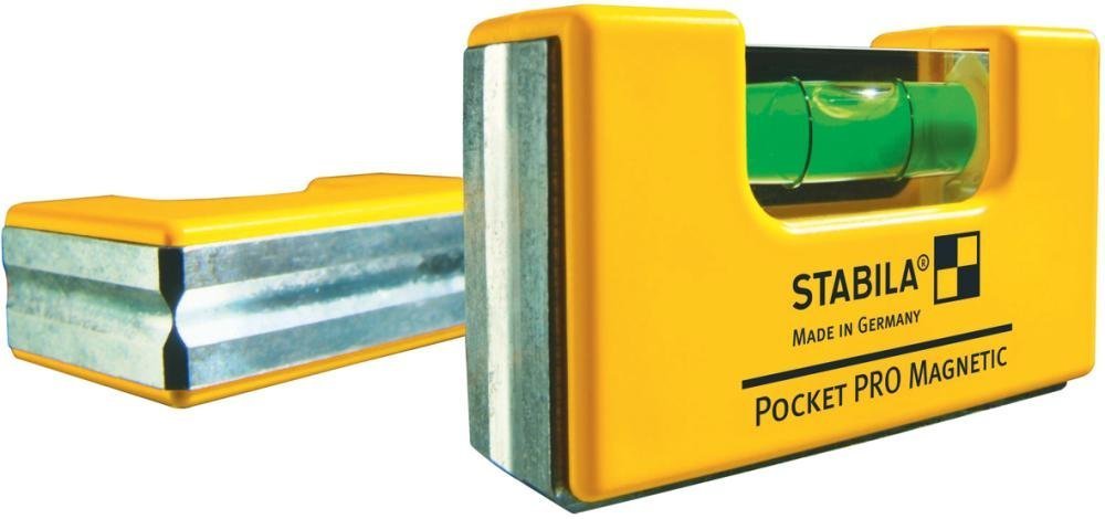 STABILA Mini-Wasserwaage Pocket ProMagnetic 7cm SB Stabila