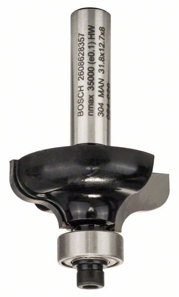 Bosch Kantenformfräser G, 8 mm, R1 4,8 mm, D 31,8 mm, L 12,4 mm, G 54 mm